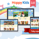 Тема WordPress для детской тематики Happy Kids