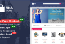 Тема OPENCART 2.3 для продажи любых товаров FINA V1.0.2