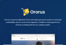 Тема OpenCart для электроники Ororus