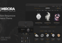 Лакшари тема для OpenCart MIRORA