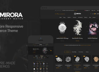 Лакшари тема для OpenCart MIRORA