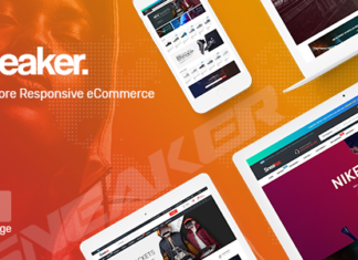 SNEAKER — тема OPENCART для продажи одежды и обуви