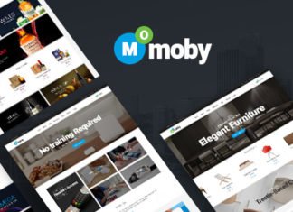 PAV MOBY — адаптивная тема для OPENCART