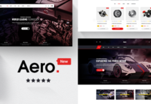 AERO — Тема OPENCART 3.x автомобильные аксессуары