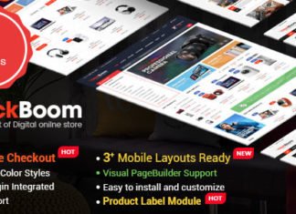 CLICKBOOM V1.0.4 — универсальная тема OPENCART 2.3