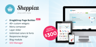 SHOPPICA V3.2.7 – тема для Опенкарт шопика