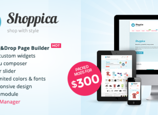 SHOPPICA V3.2.7 – тема для Опенкарт шопика