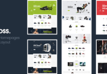 ABOSS — OPENCART 3 тема для спортивных товаров