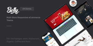 BELLY — Тема OPENCART 3.X для магазина еды и напитков