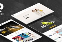 Тема OPENCART для обуви и аксессуаров RAAVIN