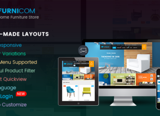 FURNICOM V1.1.6 — Адаптивная тема для OPENCART 2.3 и 2.2