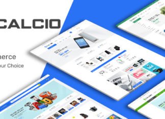 Тема для Opencart CALCIO для создания мегамаркета