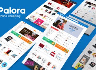 Тема OPENCART PALORA для любых типов товаров