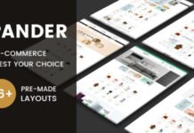 Тема для OPENCART для продажи мебели и декора — PANDER