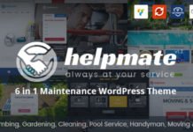 Тема для системы wordpress HELPMATE #001