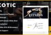 Тема OPENCART EXOTIC для фитнеса