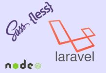 Подключение препроцессора sass и less в Laravel. Установка node.js