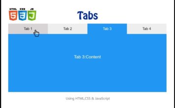A simple script for tabs in jQuery
